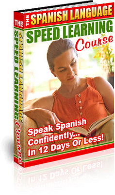 Product picture Spanish Language Speed Learning Course